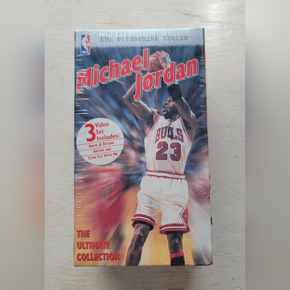 Michael Jordan Bulls VHS Collection, Vintage BRAND NEW
